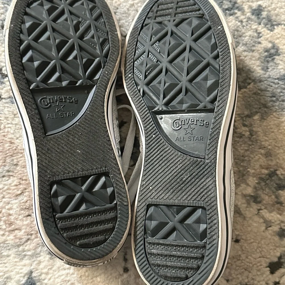 Converse Womens Madison speckled Grey Sneakers Size 8 - Picture 2 of 6